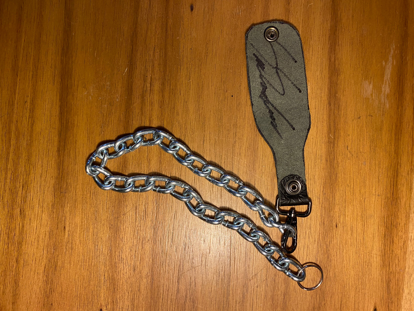 Wallet Chain Zink with belt loop