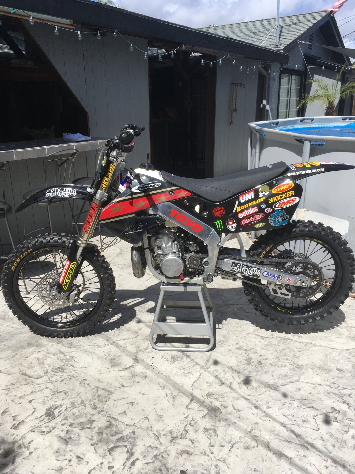 1997-1999 Honda CR250 Gold Star Graphics