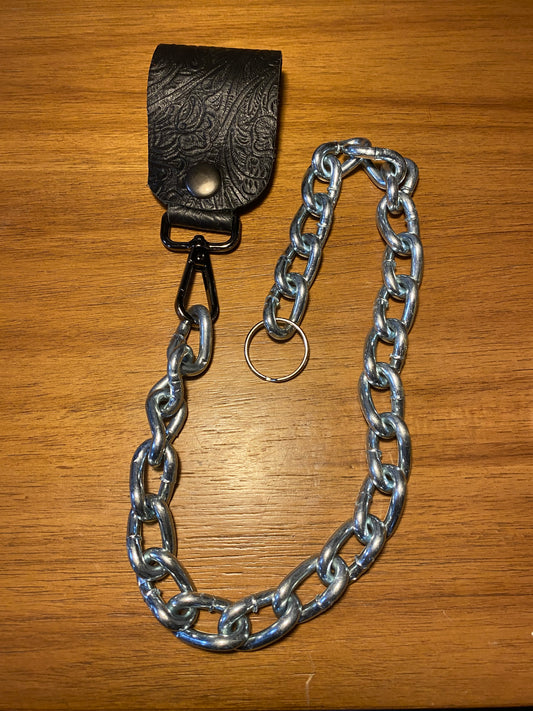 Wallet Chain Zink with belt loop