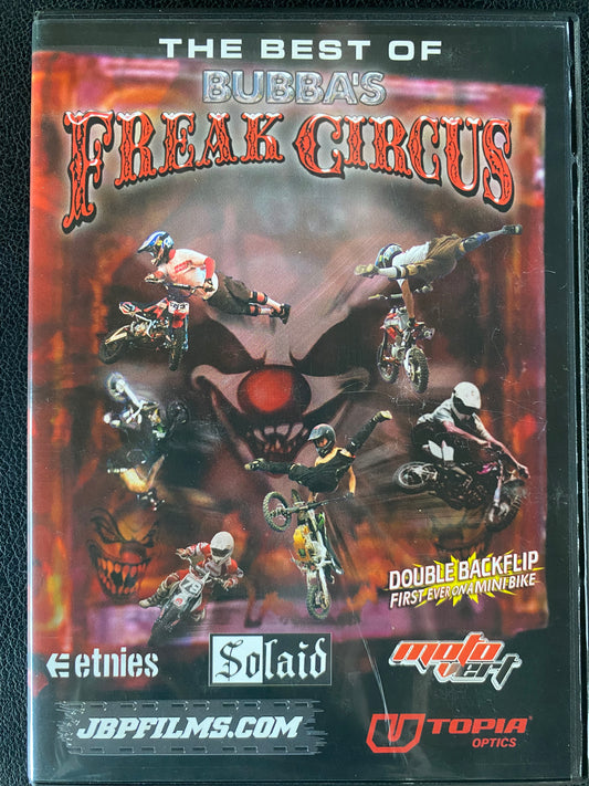 Bubbas Freak Circus DVD