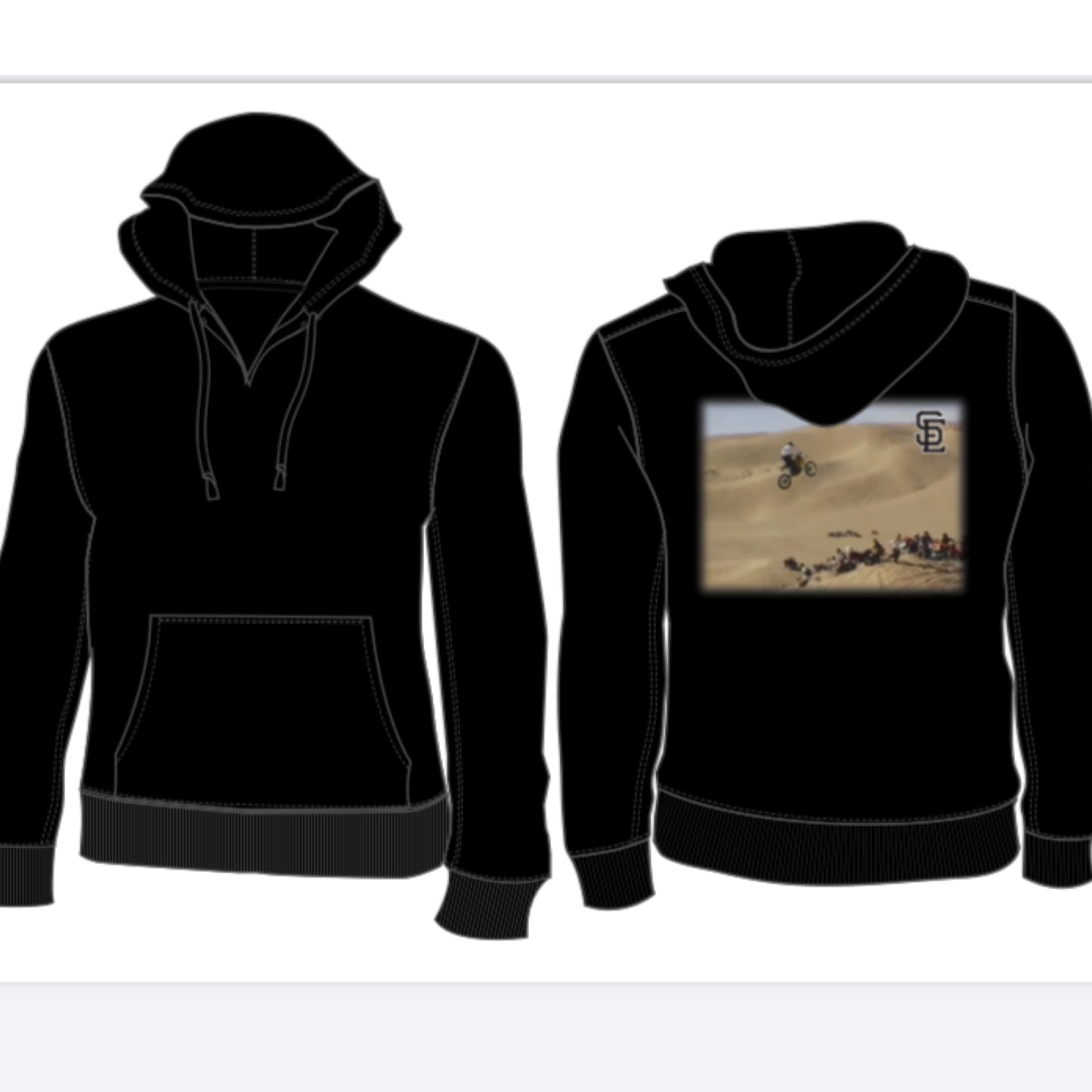 Glamis Dune Crash Hoodie